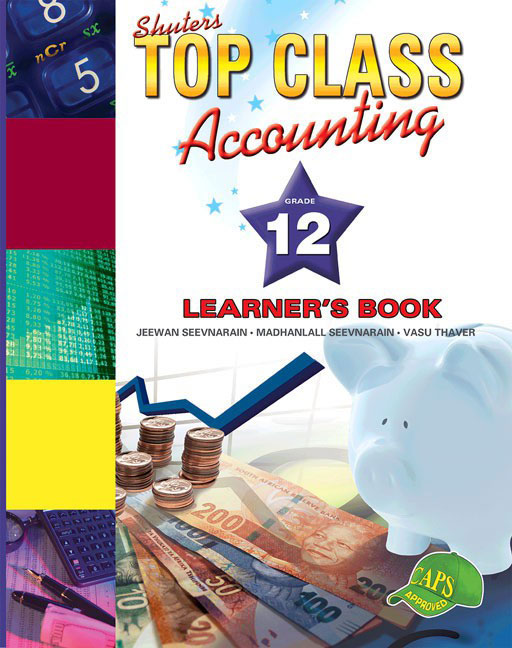 Shuters Top Class Accounting Grade 12 Learner's Book Cover