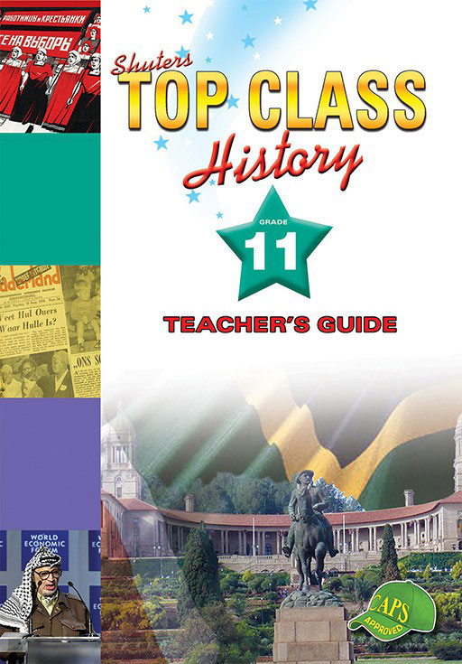 Shuters Top Class History Grade 11 Teacher's Guide Cover