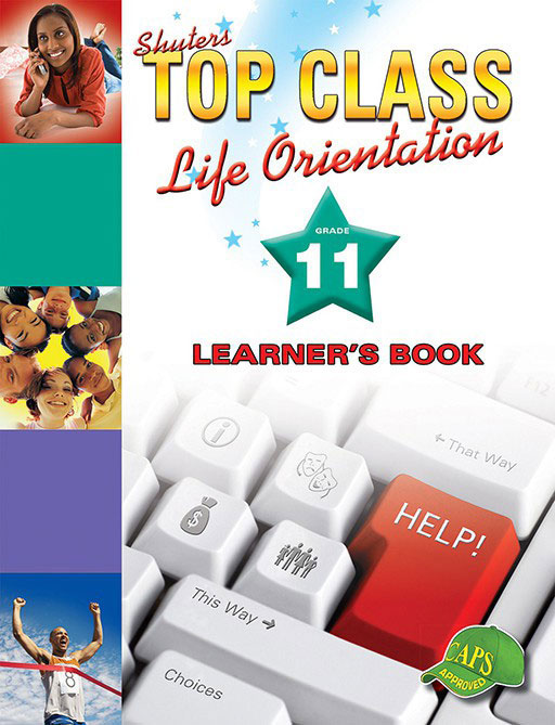 Shuters Top Class Life Orientation Grade 11 Learner's Book Cover