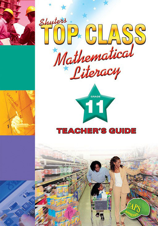 Shuters Top Class Mathematical Literacy Grade 11 Teacher's Guide Cover