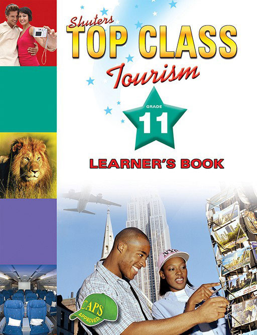 Shuters Top Class Tourism Grade 11 Learner's Book Cover