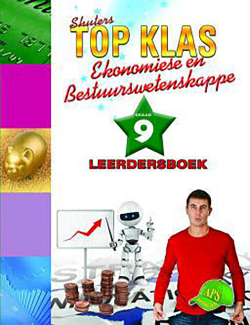 Shuters Top Klas Ekonomiese en Bestuurswetenskappe Graad 9 Leerdersboek Cover