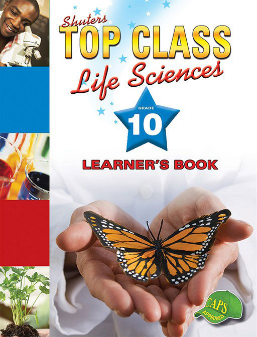 Shuters Top Class Life Sciences Grade 10 Learner's Book Cover