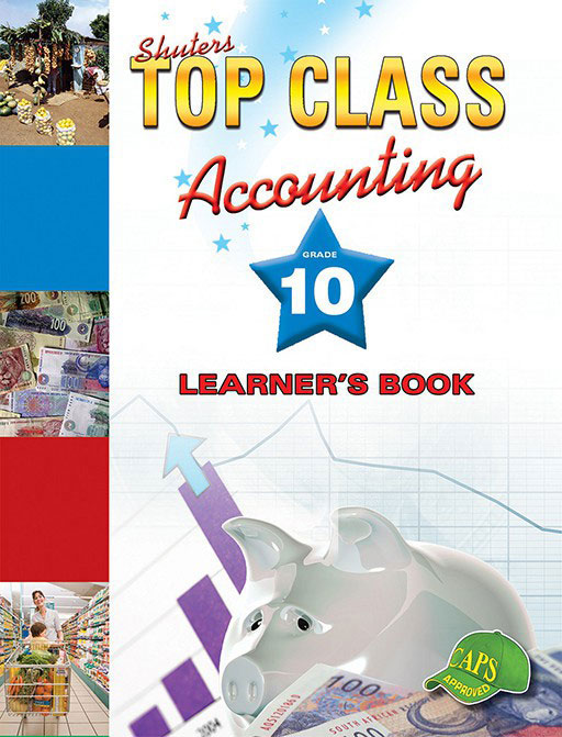 Shuters Top Class Accounting Grade 10 Learner's Book Cover