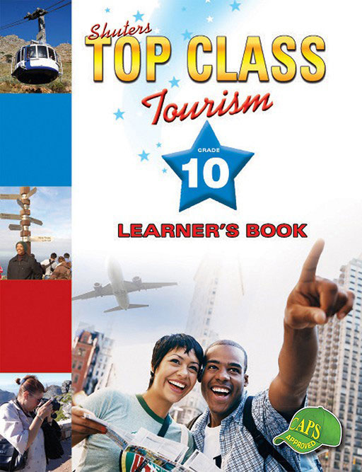 Shuters Top Class Tourism Grade 10 Learner's Book Cover