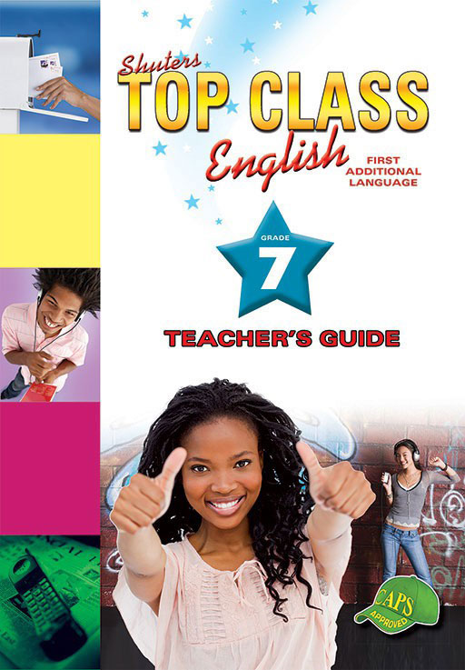 Shuters Top Class English First Additional Language Grade 7 Teacher's Guide Cover