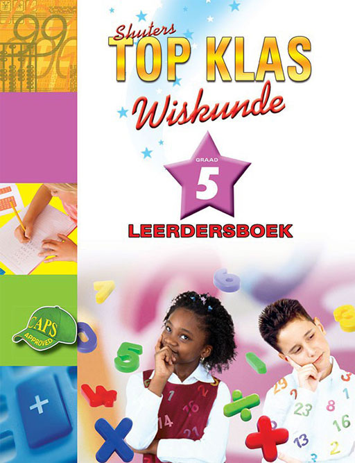 Shuters Top Klas Wiskunde Graad 5 Leerdersboek Cover