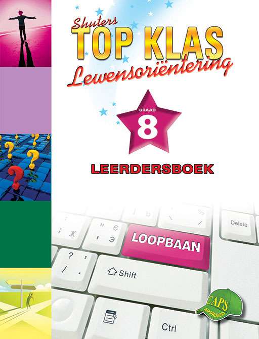 Shuters Top Klas Lewensorientering Graad 8 Leerdersboek Cover