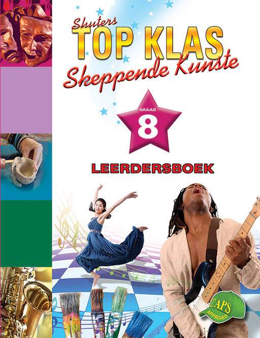 Shuters Top Klas Skeppende Kunste Graad 8 Leerdersboek Cover