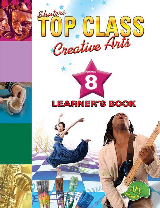 Shuters Top Class Creative Arts Grade 8 Learner's Book Cover