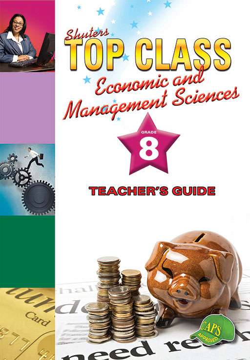 Shuters Top Class Economic and Management Sciences Grade 8 Teacher's Guide Cover