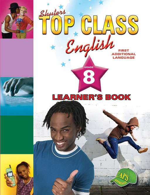 Shuters Top Class English Grade 8 Learner's Book Cover