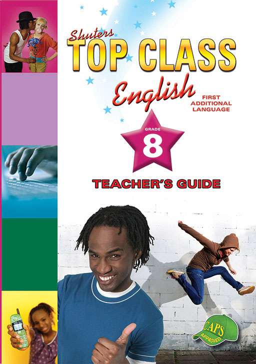Shuters Top Class English Grade 8 Teacher's Guide Cover