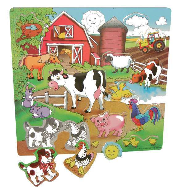 Farmyard Puzzle Cover