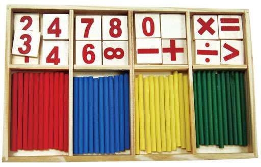 Maths Block and counting Sticks Cover