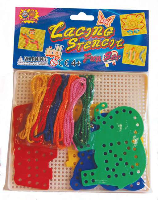 Lacing Stencil Fun Set Cover
