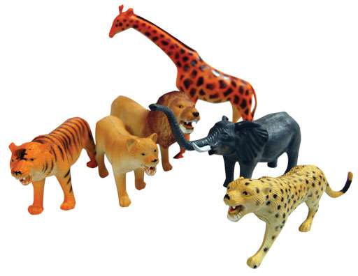 Plastic Wild Animals Large Cover