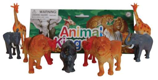Plastic Wild Animals Medium Cover