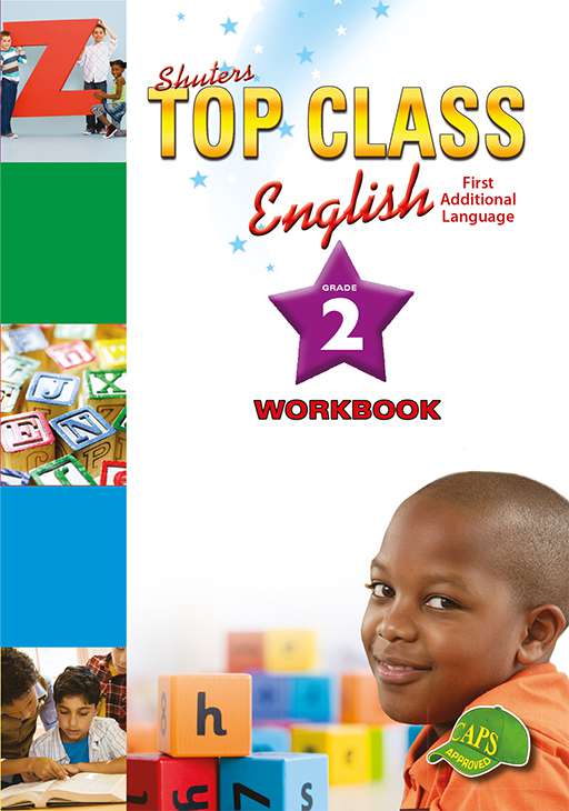 Shuters Top Class English FAL Grade 2 Workbook Cover