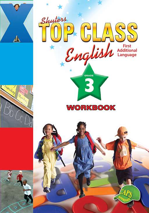 Shuters Top Class English Frist Additional Language Grade 3 Workbook Cover