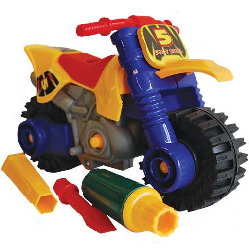 Construction Motorbike Outside Play Set Cover
