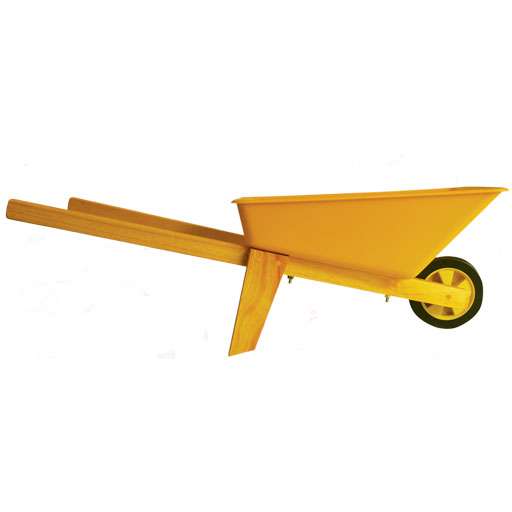 Wood and Plastic Wheelbarrow Cover