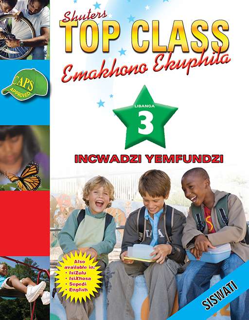 Shuters Top Class Emakhono Ekuphila Libanga 3 Incwadzi yemfundzi Cover