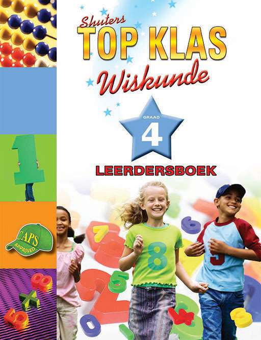 Shuters Top Class Wiskunde Graad 4 Leerdersboek Cover