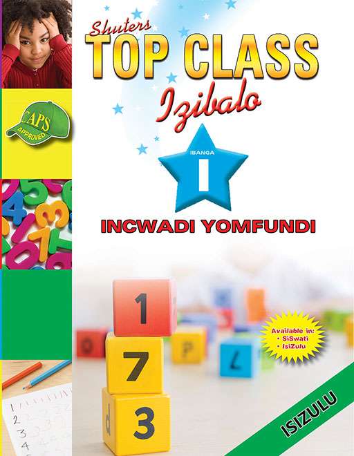 Shuters Top Class Izibalo Ibanga 1 incwadi Yomfundi  Cover