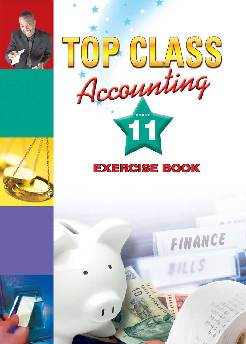 Top Class Accounting Grade 11 Exercise Book Cover
