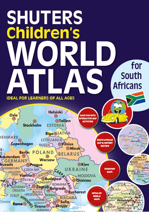 SHUTERS CHILDRENS WORLD ATLAS FOR SOUTHERN AFRICA Cover