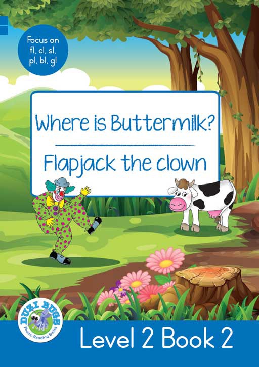 DUZI BUGS: BLUE LEVEL 2: BOOK 2: WHERE IS BUTTERMILK? ... Cover