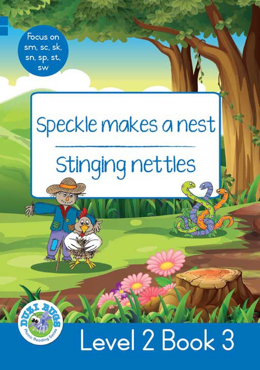 DUZI BUGS: BLUE LEVEL 2: BOOK 3: SPECKLE MAKES A NEST ... Cover