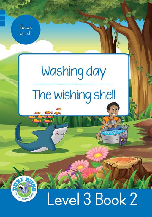 DUZI BUGS: BLUE LEVEL 3: BOOK 2: WASHING DAY ... Cover