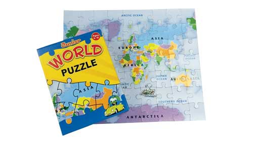 JUNIOR WORLD PUZZLE Cover