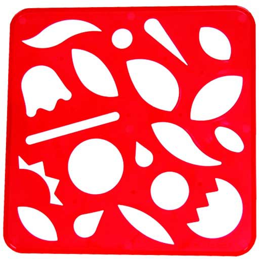 STENCILS: FLOWER PARTS Cover
