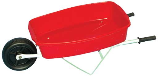 WOOD AND PLASTIC WHEELBARROW Cover