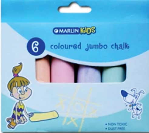 CHALK JUMBO 6'S COLOURED Cover