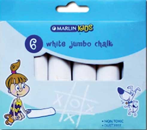 CHALK JUMBO 6'S WHITE Cover