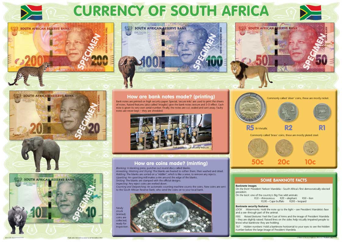CHART: THE CURRENCY OF SOUTH AFRICA A2 Cover
