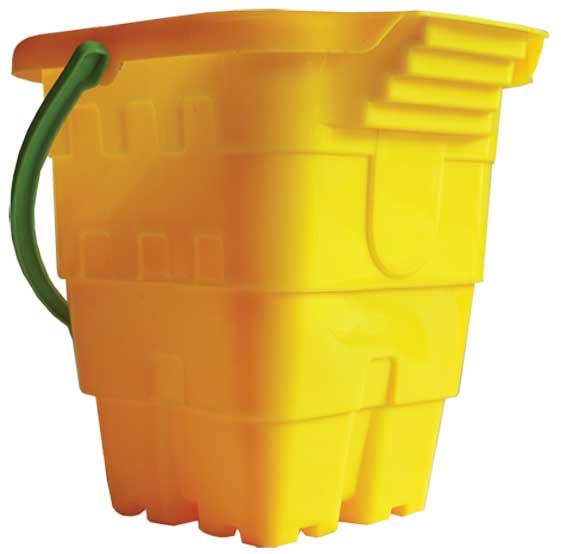CASTLE BUCKET (LARGE PLASTIC SAND BUCKET) Cover