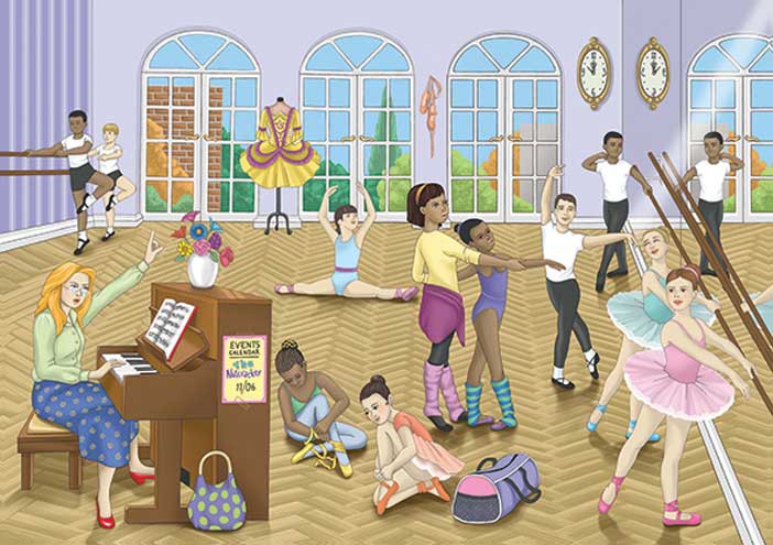 BALLET 48 PIECE PUZZLE Cover