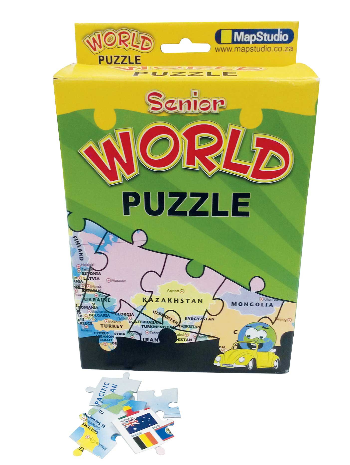 SENIOR WORLD PUZZLE Cover