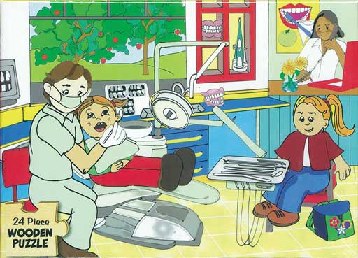DENTIST PUZZLE 24 PIECE Cover