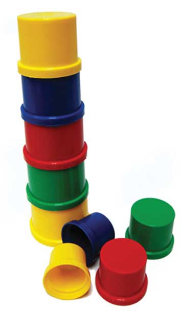 CUPS: STACKING (SET OF 9) Cover