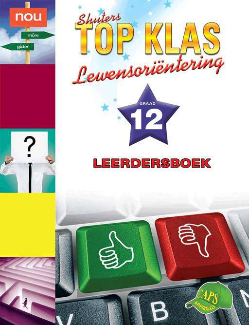 Shuters Top Klas Lewensorientering Graad 12 Leerdersboek Cover