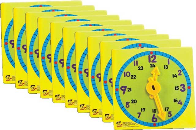 LEARNER CLOCK (SET OF 10) Cover