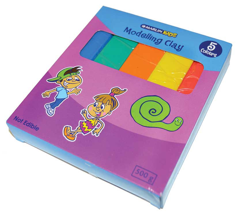 MODELLING CLAY 500G MULTI COLOUR Cover