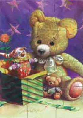 MY TEDDY 12 PIECE PUZZLE - THICK C/BOARD Cover