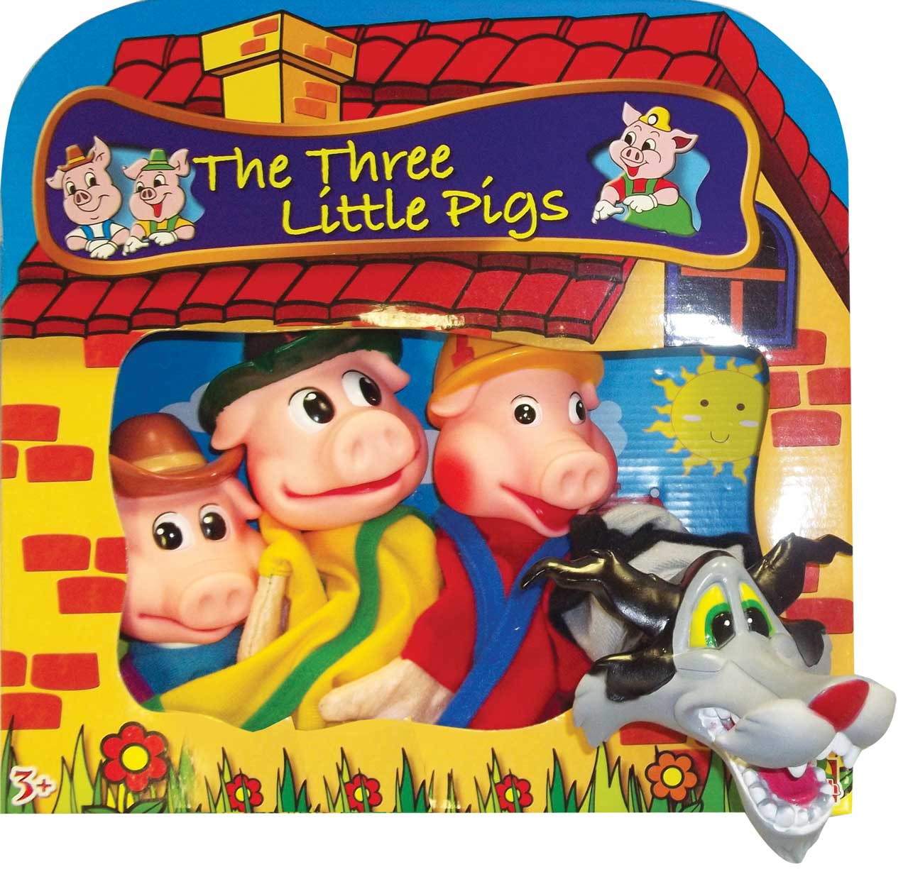 HAND PUPPETS: THREE LITTLE PIGS Cover